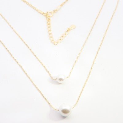 Collana Domar Gioielli Donna Collana argento 925 in Argento Perla NPB123050 - NPB123050